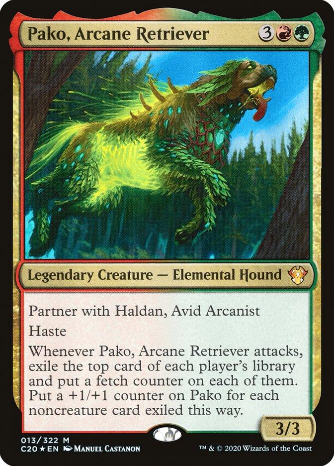 Pako, Arcane Retriever [Commander 2020] - Trinity Hobby