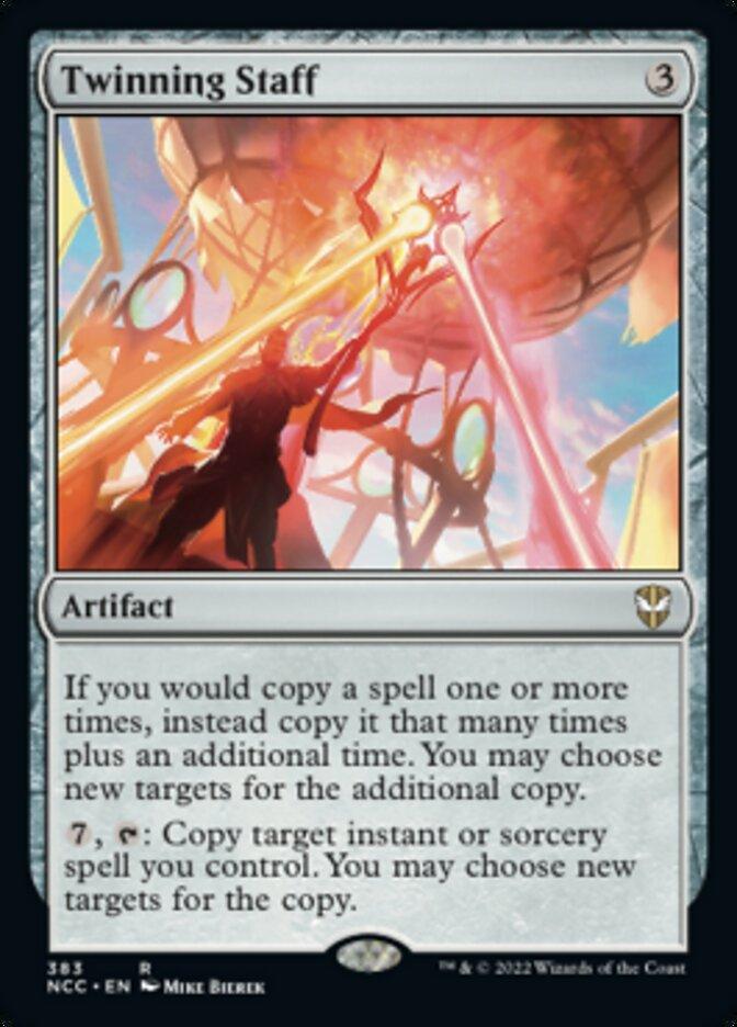 Twinning Staff [Streets of New Capenna Commander] - Trinity Hobby