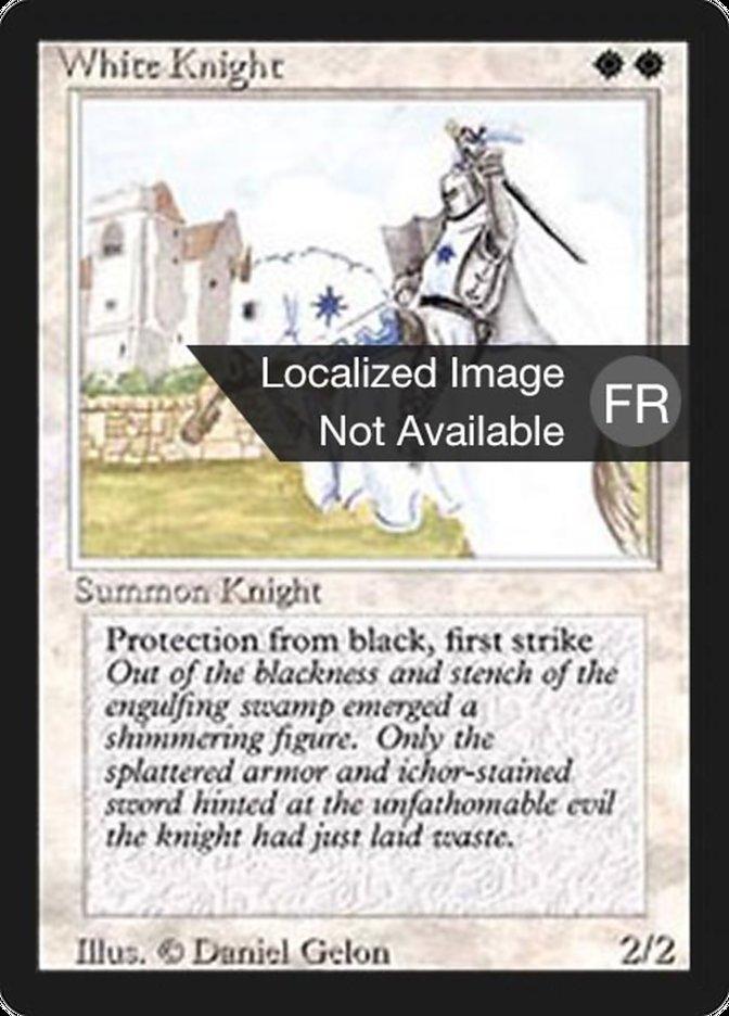 White Knight [Foreign Black Border] - Trinity Hobby