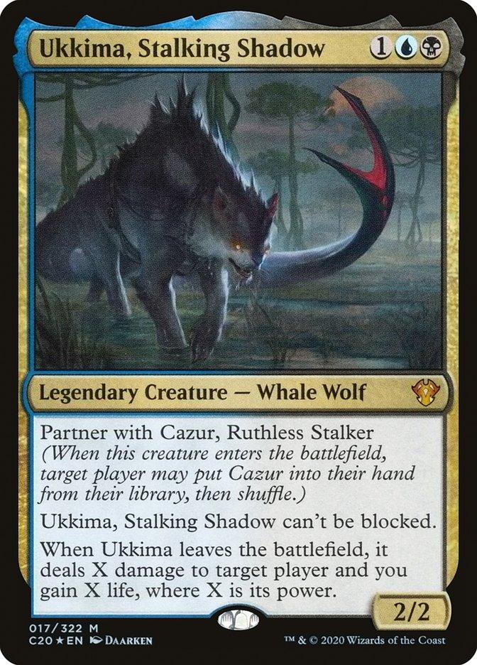 Ukkima, Stalking Shadow [Commander 2020] - Trinity Hobby
