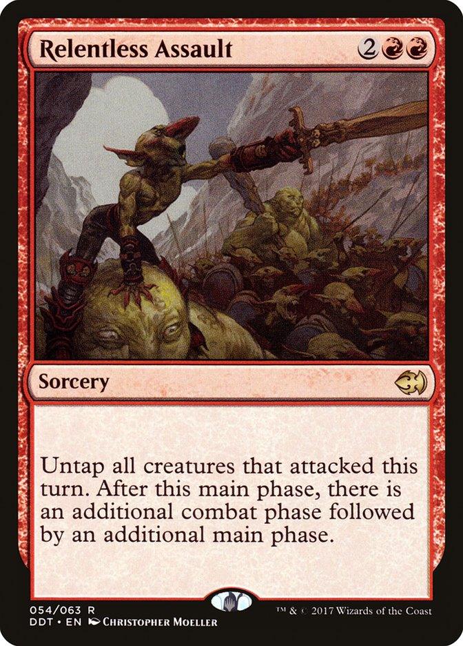 Relentless Assault [Duel Decks: Merfolk vs. Goblins] - Trinity Hobby