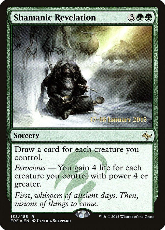 Shamanic Revelation [Fate Reforged Prerelease Promos] - Trinity Hobby