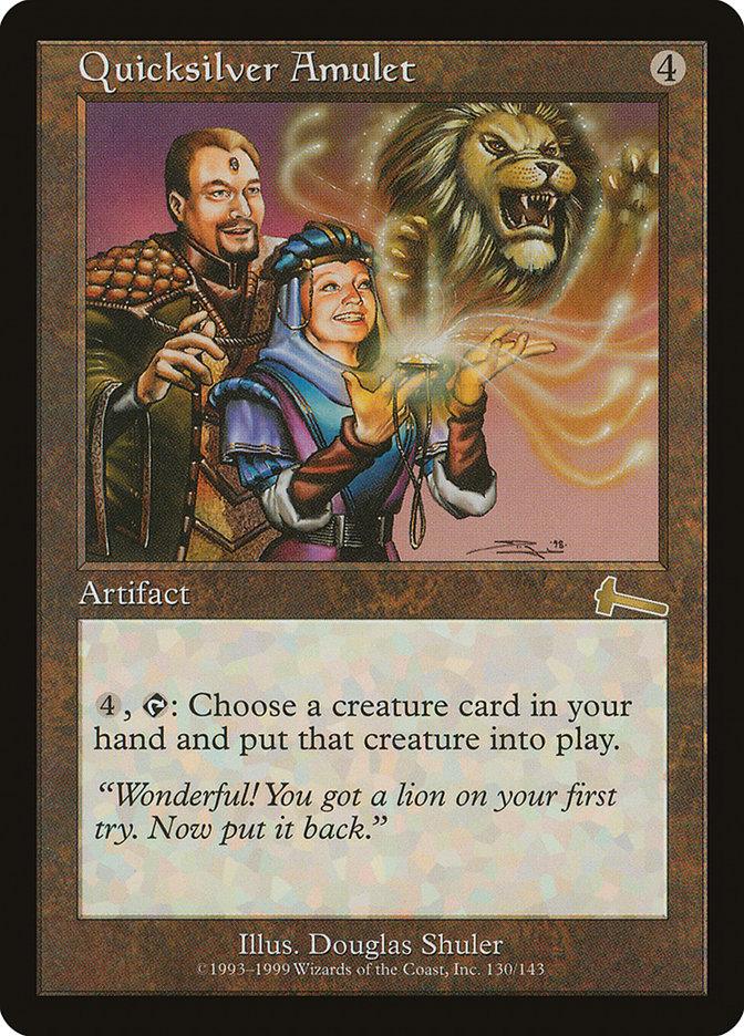 Quicksilver Amulet [Urza's Legacy] - Trinity Hobby