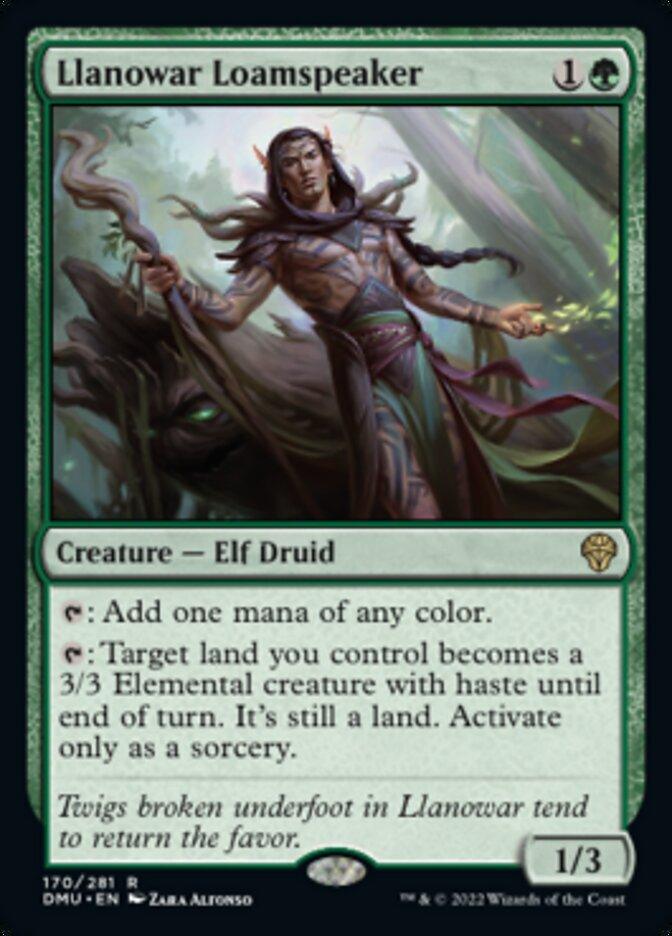 Llanowar Loamspeaker [Dominaria United] - Trinity Hobby