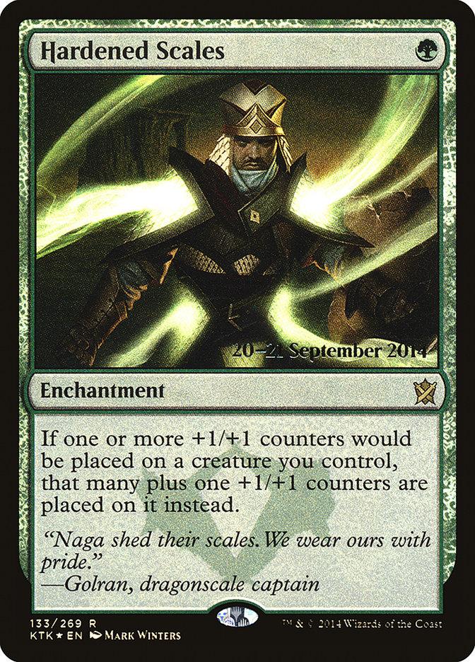 Hardened Scales [Khans of Tarkir Prerelease Promos] - Trinity Hobby