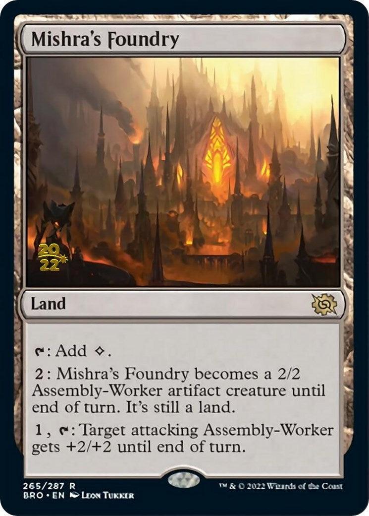 Mishra's Foundry [The Brothers' War Prerelease Promos] - Trinity Hobby