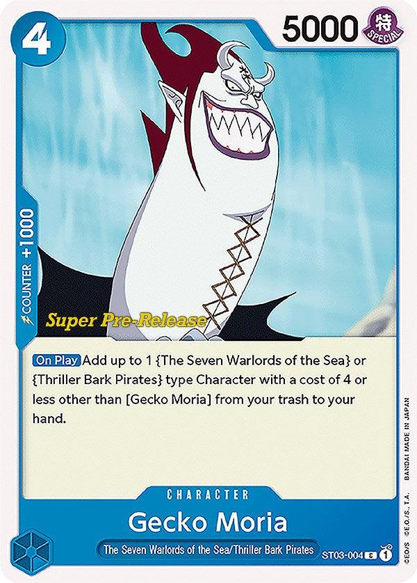 Gecko Moria [Super Pre-Release Starter Deck: The Seven Warlords of the Sea] - Trinity Hobby