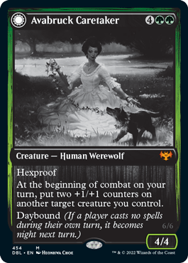 Avabruck Caretaker // Hollowhenge Huntmaster [Innistrad: Double Feature] - Trinity Hobby