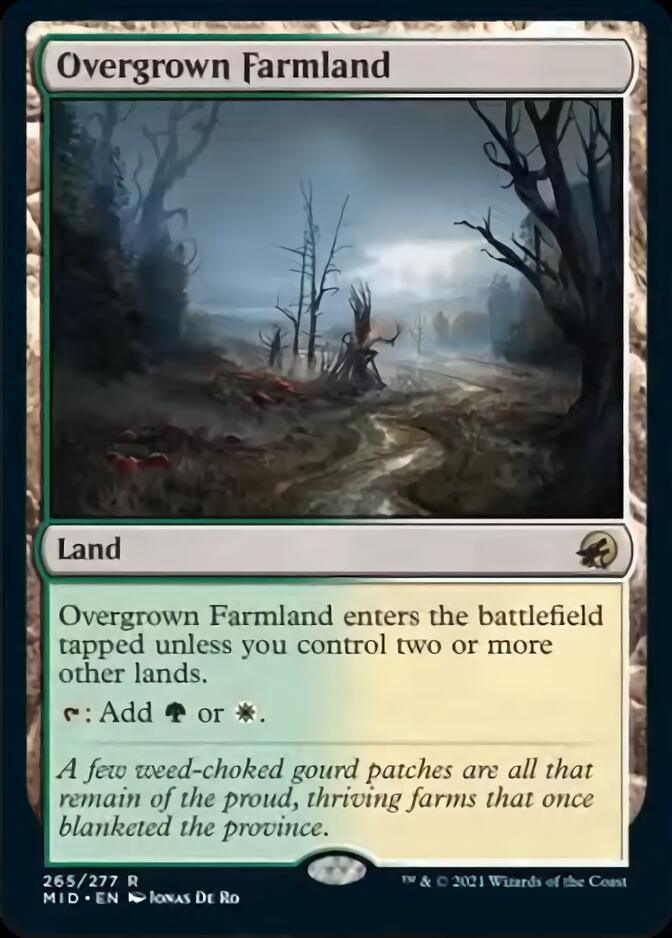 Overgrown Farmland [Innistrad: Midnight Hunt] - Trinity Hobby