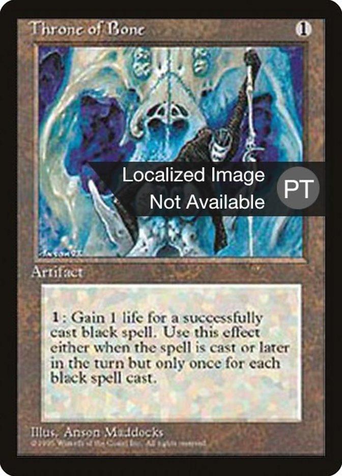 Throne of Bone [Fourth Edition (Foreign Black Border)] - Trinity Hobby