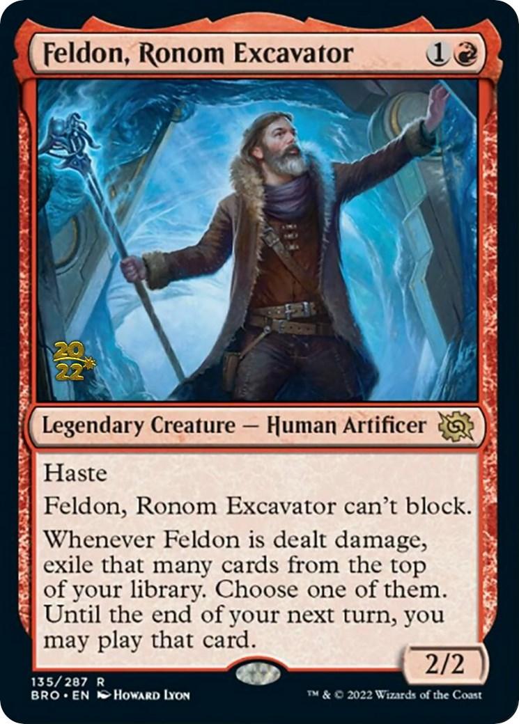 Feldon, Ronom Excavator [The Brothers' War Prerelease Promos] - Trinity Hobby