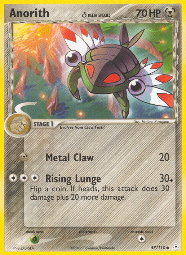 Anorith (57/110) (Delta Species) [EX: Holon Phantoms] - Trinity Hobby