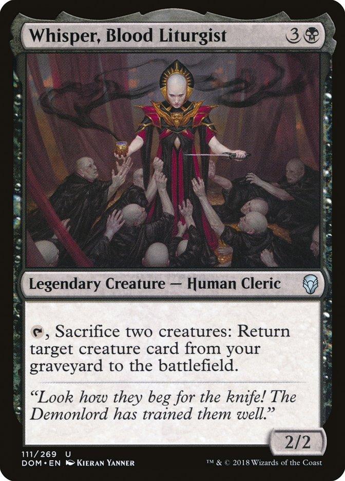 Whisper, Blood Liturgist [Dominaria] - Trinity Hobby