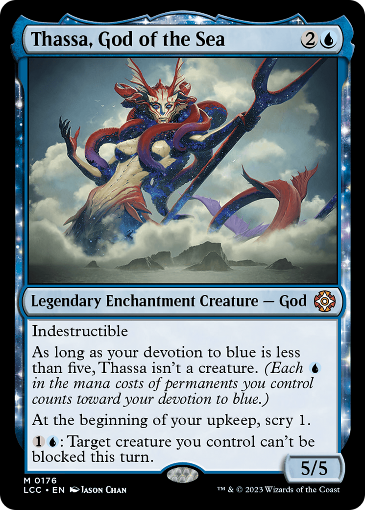 Thassa, God of the Sea [The Lost Caverns of Ixalan Commander] - Trinity Hobby