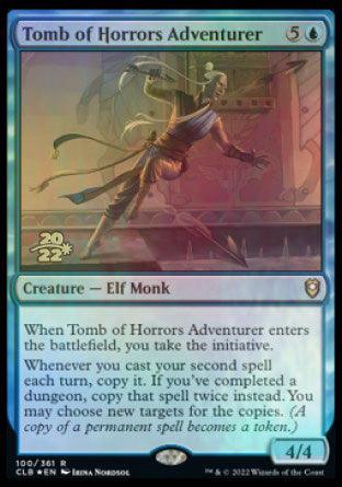 Tomb of Horrors Adventurer [Commander Legends: Battle for Baldur's Gate Prerelease Promos] - Trinity Hobby