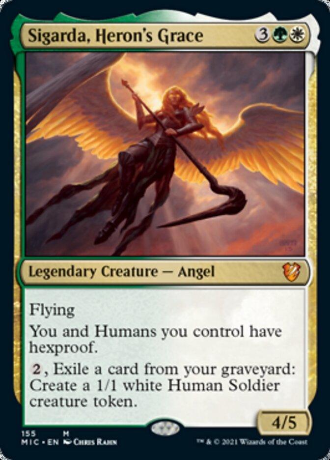 Sigarda, Heron's Grace [Innistrad: Midnight Hunt Commander] - Trinity Hobby