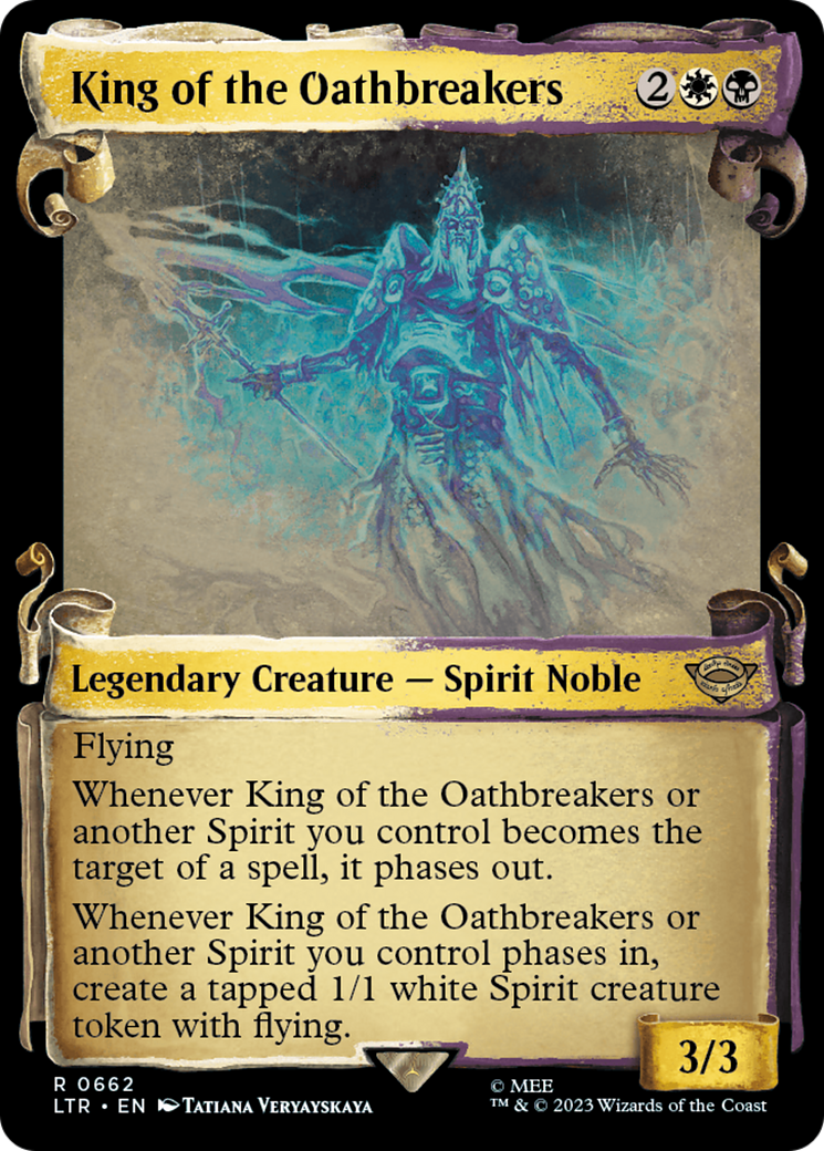 King of the Oathbreakers [The Lord of the Rings: Tales of Middle-Earth Showcase Scrolls] - Trinity Hobby
