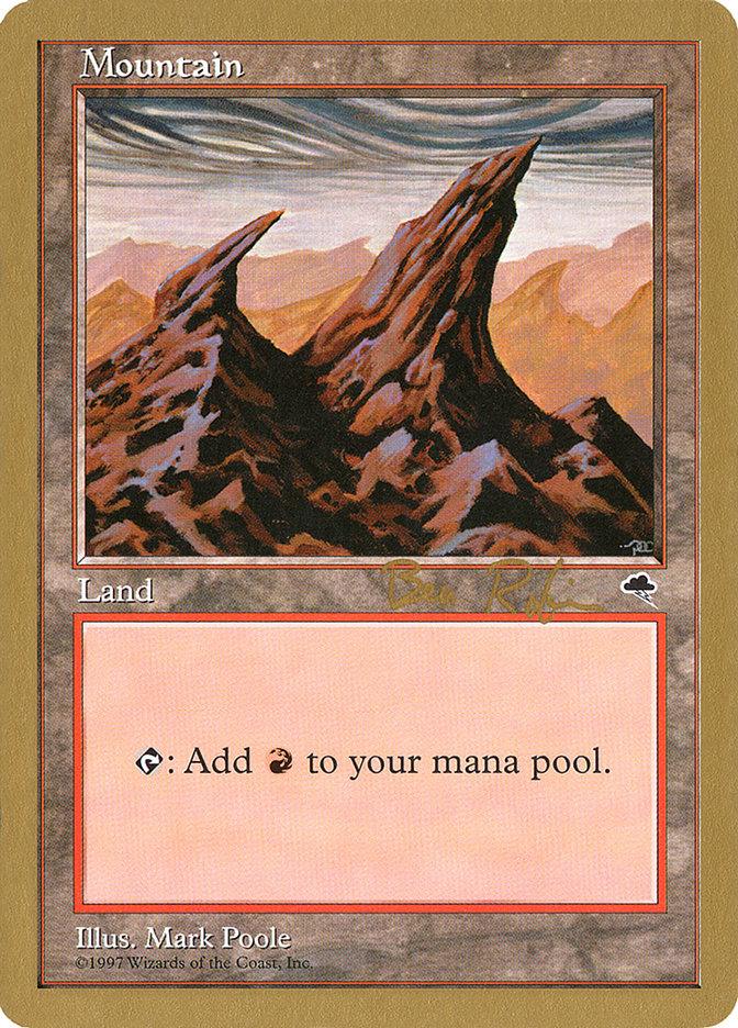 Mountain (br344) (Ben Rubin) [World Championship Decks 1998] - Trinity Hobby
