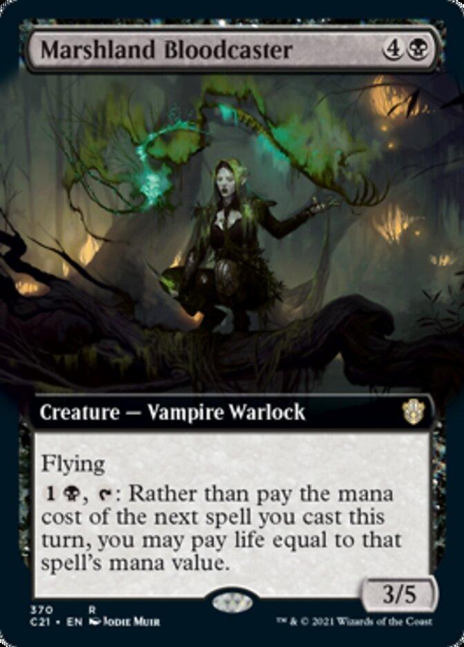 Marshland Bloodcaster (Extended Art) [Commander 2021] - Trinity Hobby