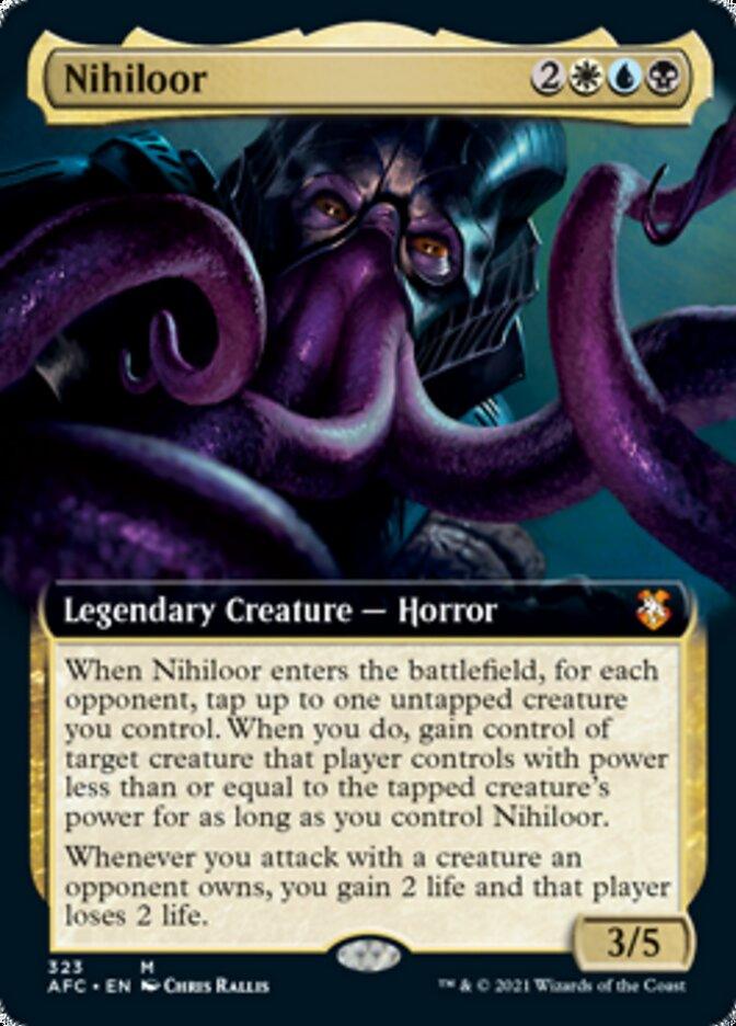 Nihiloor (Extended Art) [Dungeons & Dragons: Adventures in the Forgotten Realms Commander] - Trinity Hobby