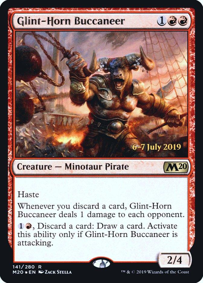 Glint-Horn Buccaneer [Core Set 2020 Prerelease Promos] - Trinity Hobby
