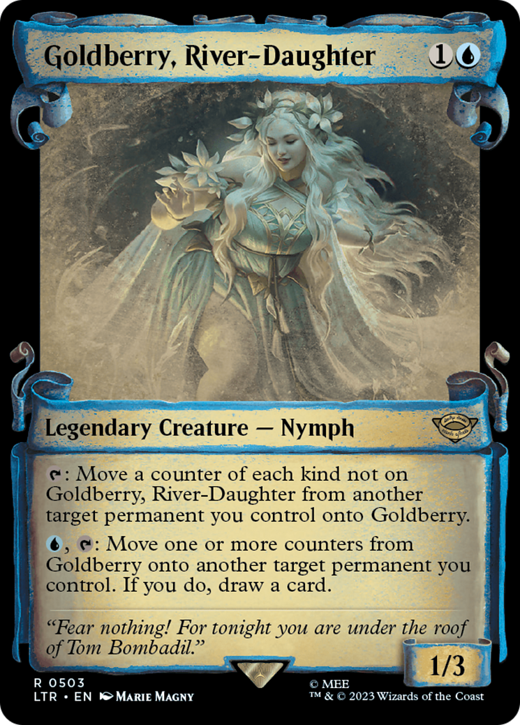Goldberry, River-Daughter [The Lord of the Rings: Tales of Middle-Earth Showcase Scrolls] - Trinity Hobby