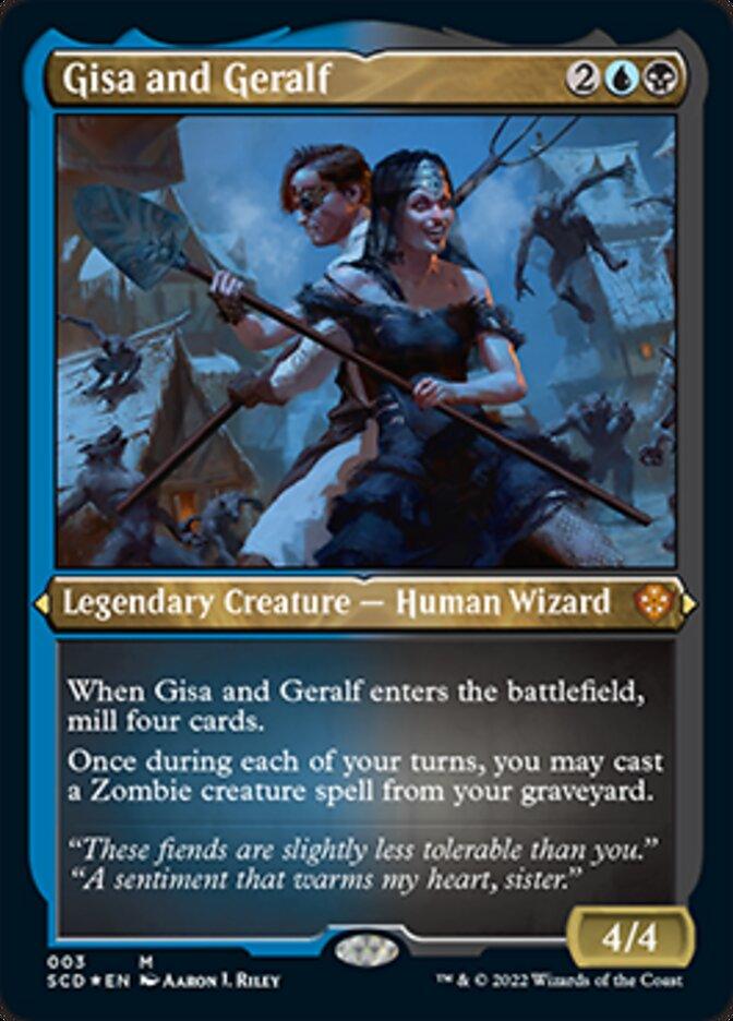 Gisa and Geralf (Foil Etched) [Starter Commander Decks] - Trinity Hobby