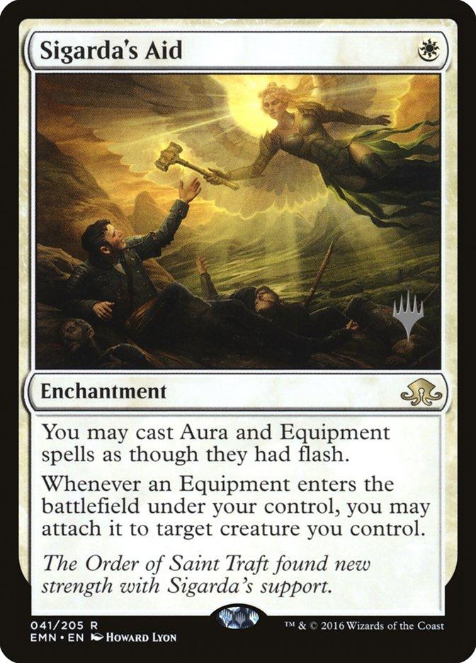 Sigarda's Aid (Promo Pack) [Eldritch Moon Promos] - Trinity Hobby