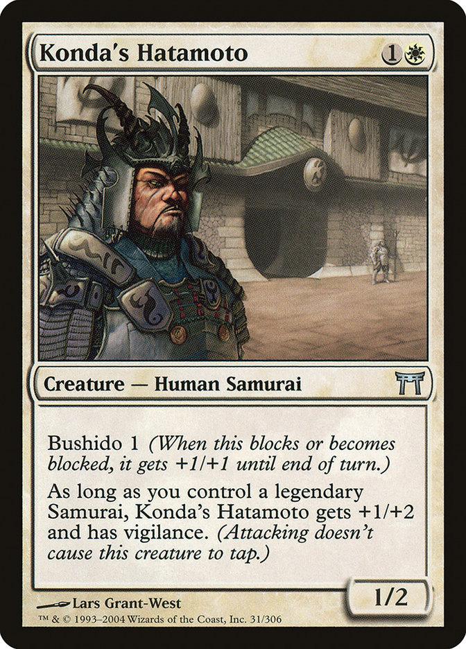 Konda's Hatamoto [Champions of Kamigawa] - Trinity Hobby