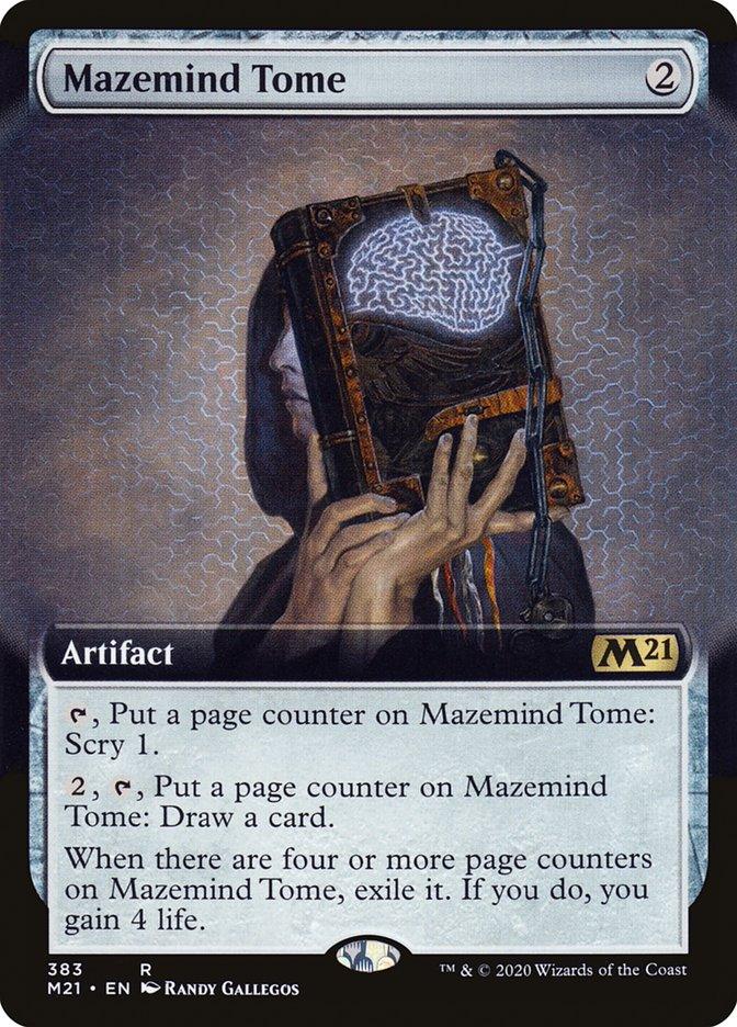 Mazemind Tome (Extended Art) [Core Set 2021] - Trinity Hobby