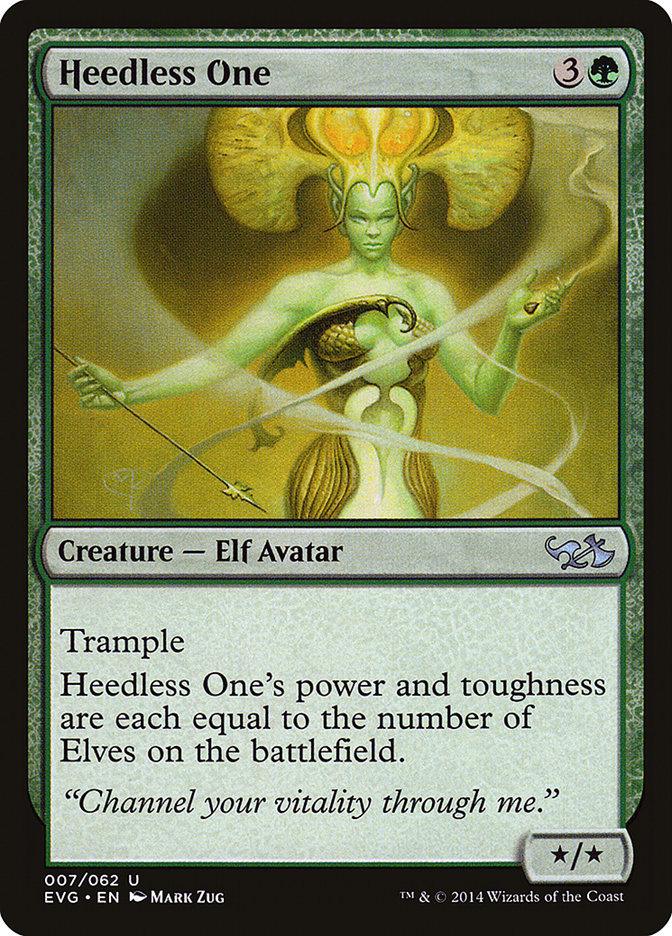 Heedless One (Elves vs. Goblins) [Duel Decks Anthology] - Trinity Hobby