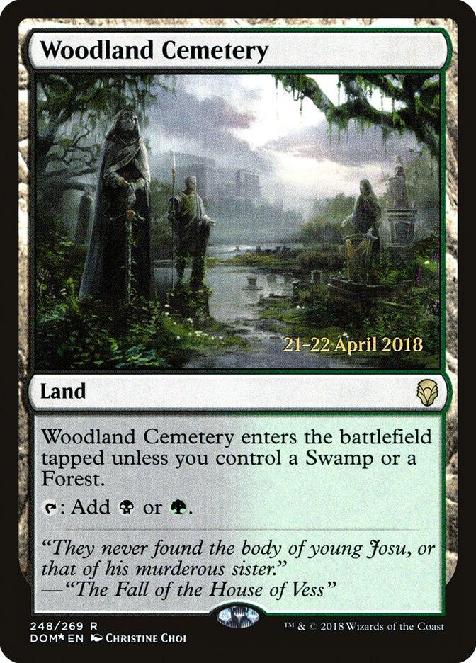 Woodland Cemetery [Dominaria Prerelease Promos] - Trinity Hobby