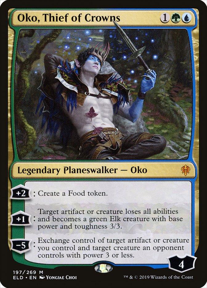 Oko, Thief of Crowns [Throne of Eldraine] - Trinity Hobby