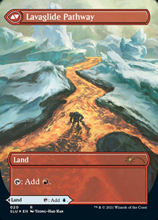 Riverglide Pathway // Lavaglide Pathway (Borderless) [Secret Lair: Ultimate Edition] - Trinity Hobby