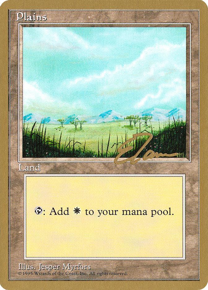 Plains (et365) (Eric Tam) [Pro Tour Collector Set] - Trinity Hobby