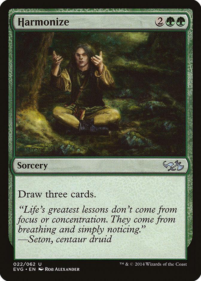 Harmonize (Elves vs. Goblins) [Duel Decks Anthology] - Trinity Hobby