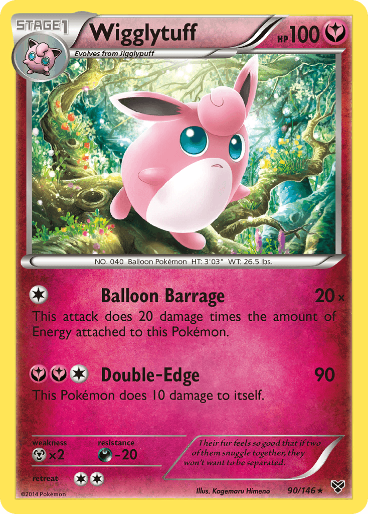 Wigglytuff (90/146) [XY: Base Set] - Trinity Hobby