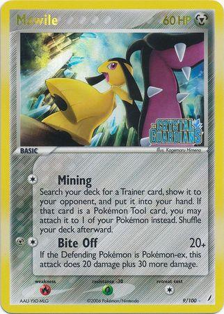 Pokemon Trading Card Mawile (9/100) (Stamped) [EX: Crystal Guardians]