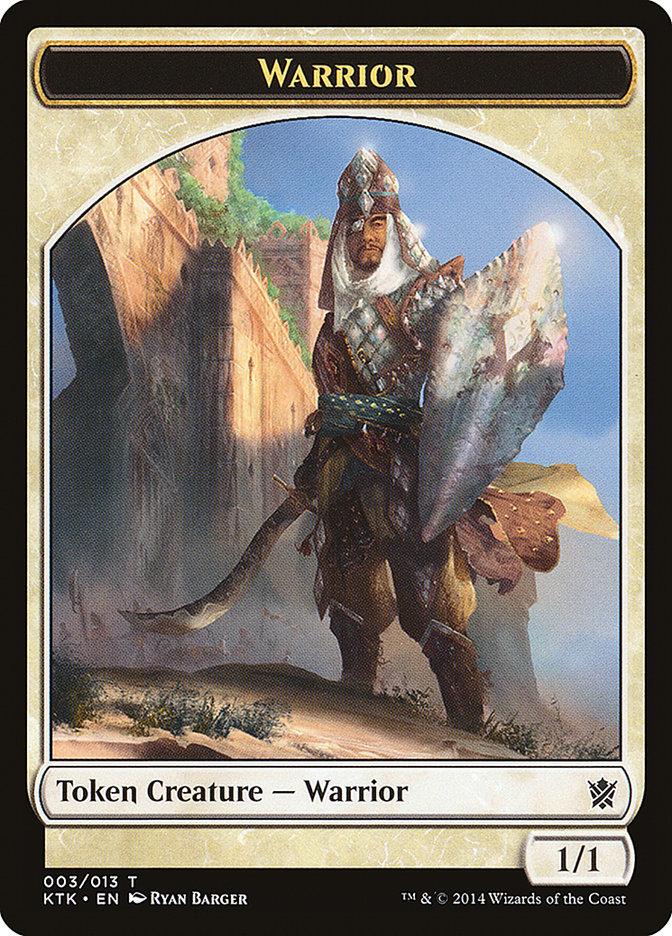 Warrior Token (003/013) [Khans of Tarkir Tokens] - Trinity Hobby