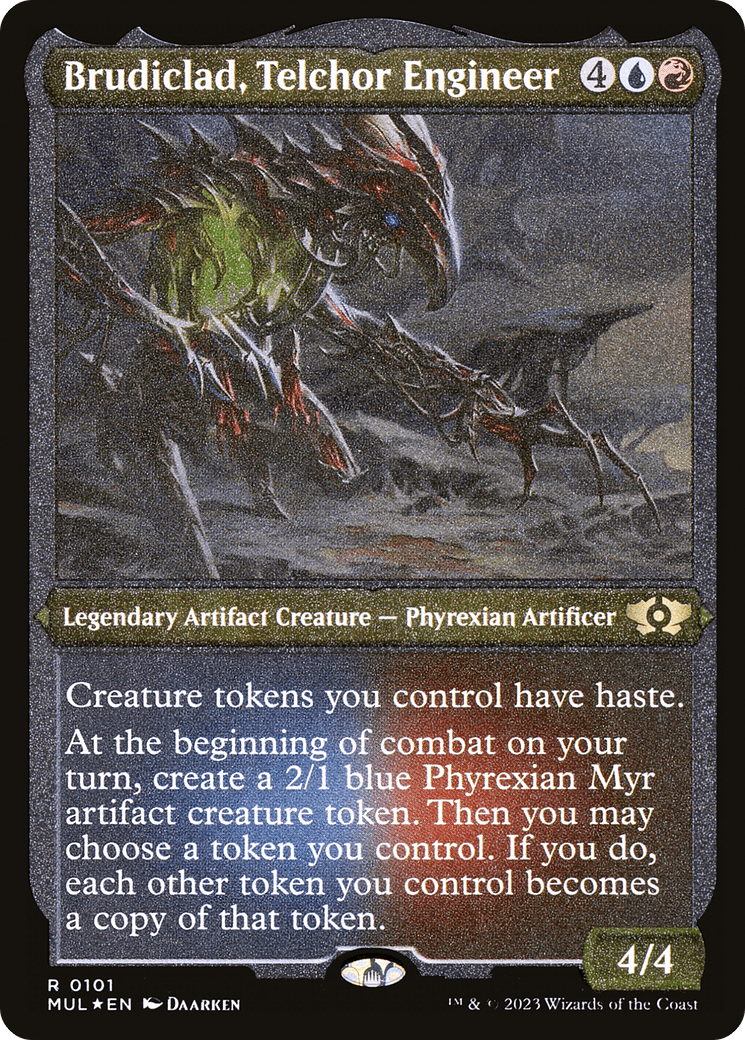 Brudiclad, Telchor Engineer (Foil Etched) [Multiverse Legends] - Trinity Hobby