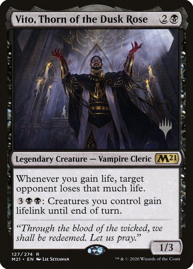 Vito, Thorn of the Dusk Rose (Promo Pack) [Core Set 2021 Promos] - Trinity Hobby