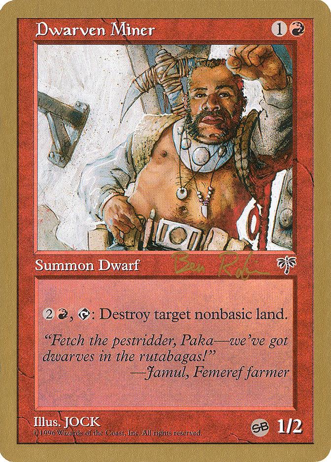 Dwarven Miner (Ben Rubin) (SB) [World Championship Decks 1998] - Trinity Hobby