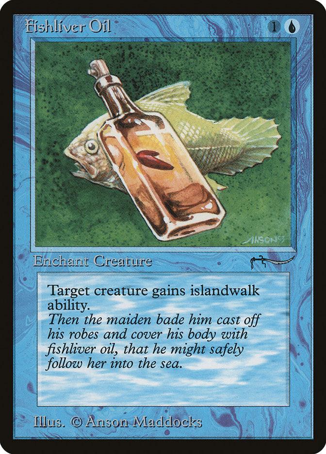 Fishliver Oil (Dark Mana Cost) [Arabian Nights] - Trinity Hobby