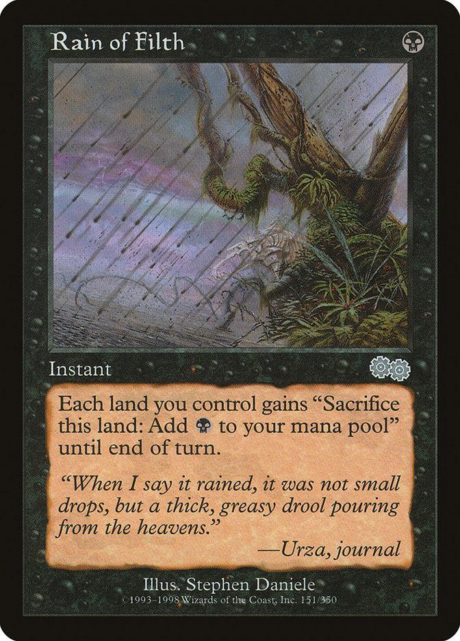 Rain of Filth [Urza's Saga] - Trinity Hobby