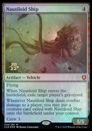 Nautiloid Ship [Commander Legends: Battle for Baldur's Gate Prerelease Promos] - Trinity Hobby