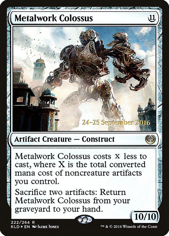 Metalwork Colossus [Kaladesh Prerelease Promos] - Trinity Hobby