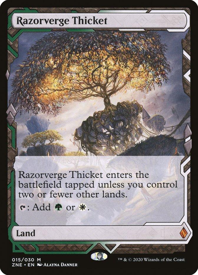 Razorverge Thicket (Expeditions) [Zendikar Rising Expeditions] - Trinity Hobby