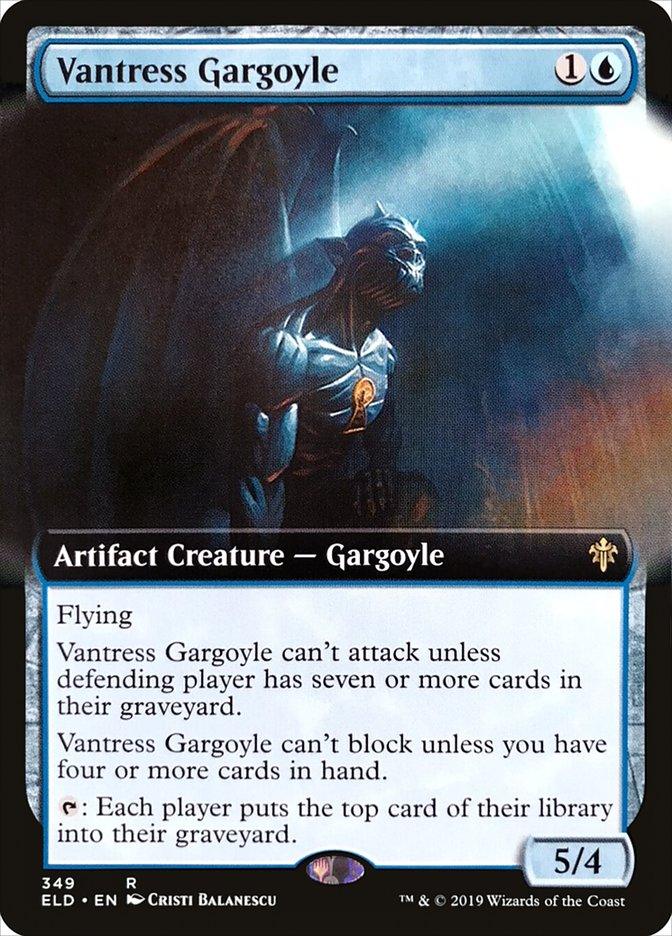Vantress Gargoyle (Extended Art) [Throne of Eldraine] - Trinity Hobby