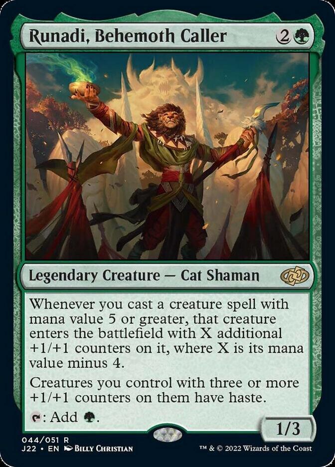 Runadi, Behemoth Caller [Jumpstart 2022] - Trinity Hobby