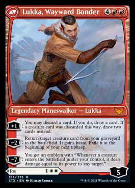 Mila, Crafty Companion // Lukka, Wayward Bonder [Strixhaven: School of Mages] - Trinity Hobby